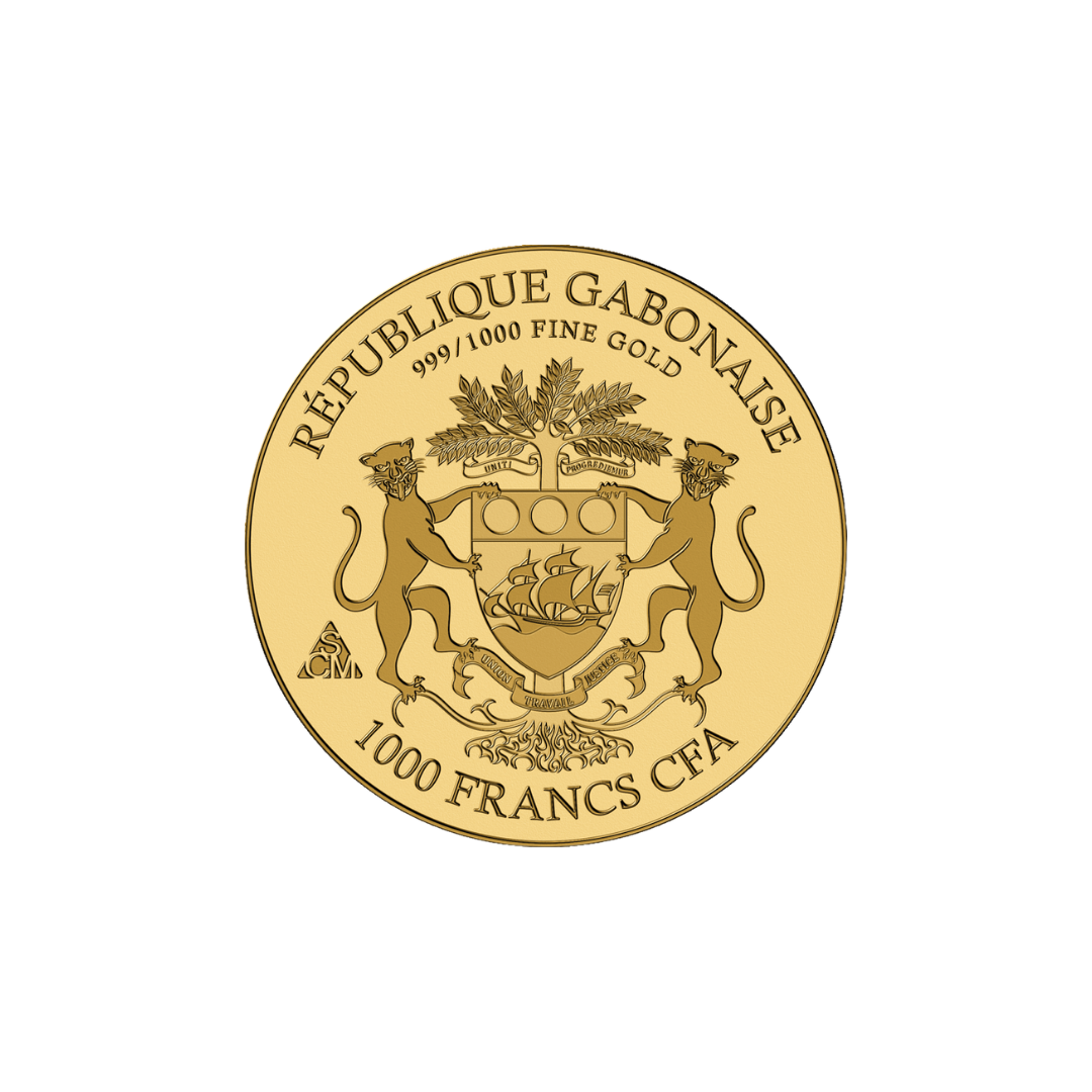 Halloween Witch Coin Card 999/1000 1/1000oz - Gold Gift