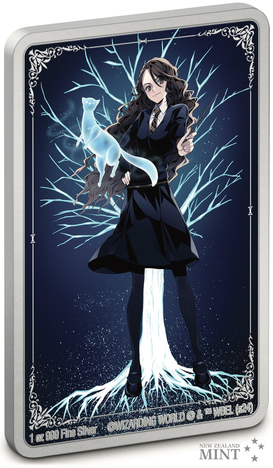 Warner - Patronus: Hermione Granger 1oz Silver Coin