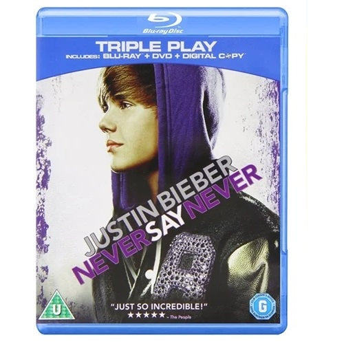 Blu-Ray - Justin Bieber Never Say Never (U) Preowned