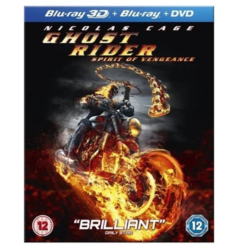 Blu-Ray - Ghost Rider: Spirit Of Vengence (12) Preowned