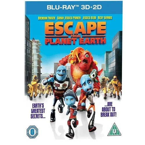Blu-Ray - Escape From Planet Earth (U) Preowned