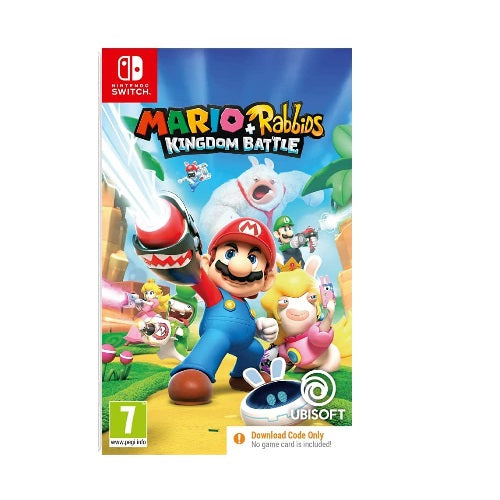 Switch - Mario + Rabbids Kingdom Battle (Download Code Only) (7) Preowned