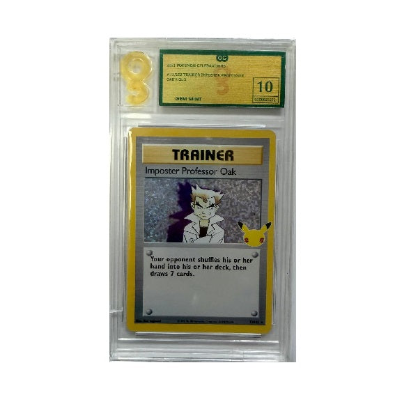 2021 Pokemon Celebrations Imposter Professor Oak 73/102 Gem Mint 10 Preowned