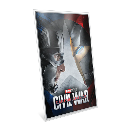 Marvel Infinity Saga - Phase 3 - 1 Captain America: Civil War 1.5oz Silver Foil