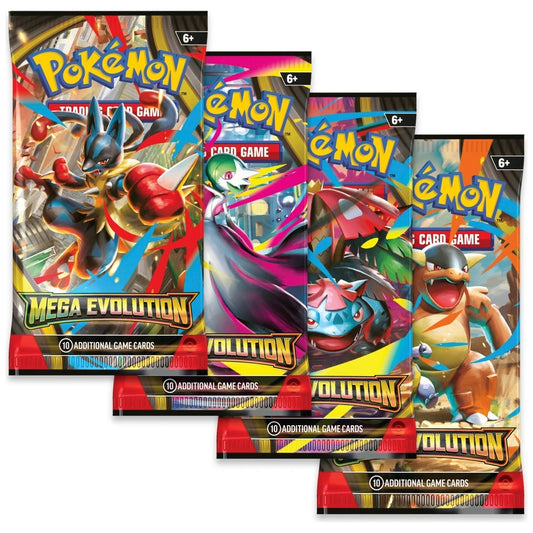 Pokémon TCG: Mega Evolution - Single Booster Pack - Design May Vary