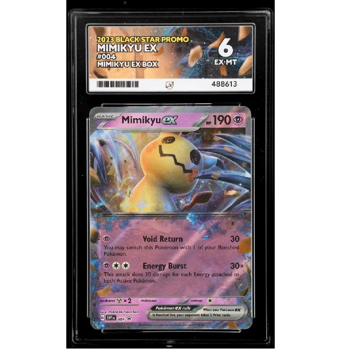 2023 Pokemon Black Star Promo Mimikyu EX 012 ACE 6 EX-MT Preowned