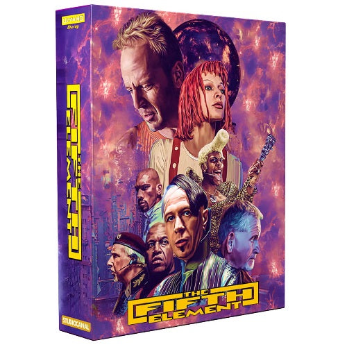 4K Blu-Ray - The Fifth Element Full Slip SteelBook Collector's Edition OOP (12) Preowned