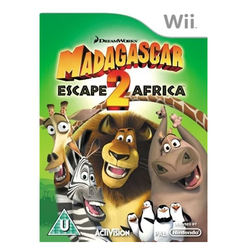 Wii - Madagascar: Escape 2 Africa (U) Preowned