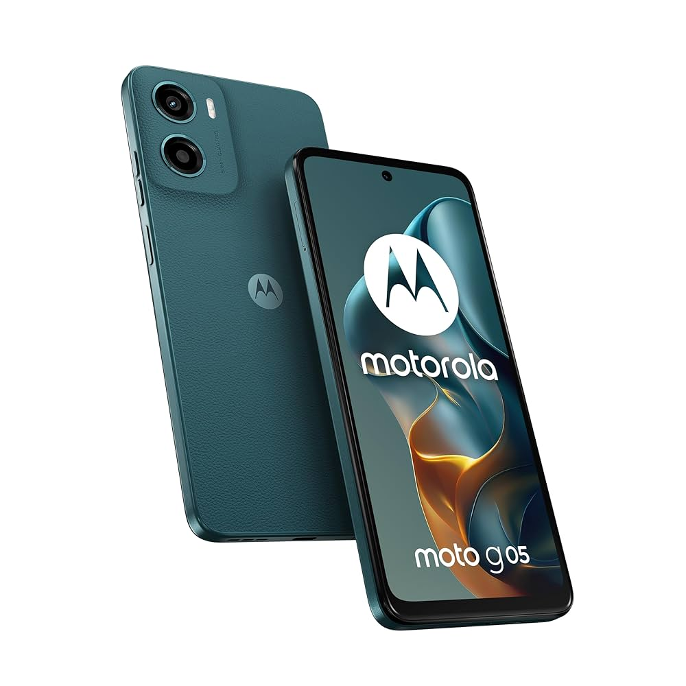 Motorola Moto G05 64GB Dual SIm Unlocked Forest Green Grade B Preowned