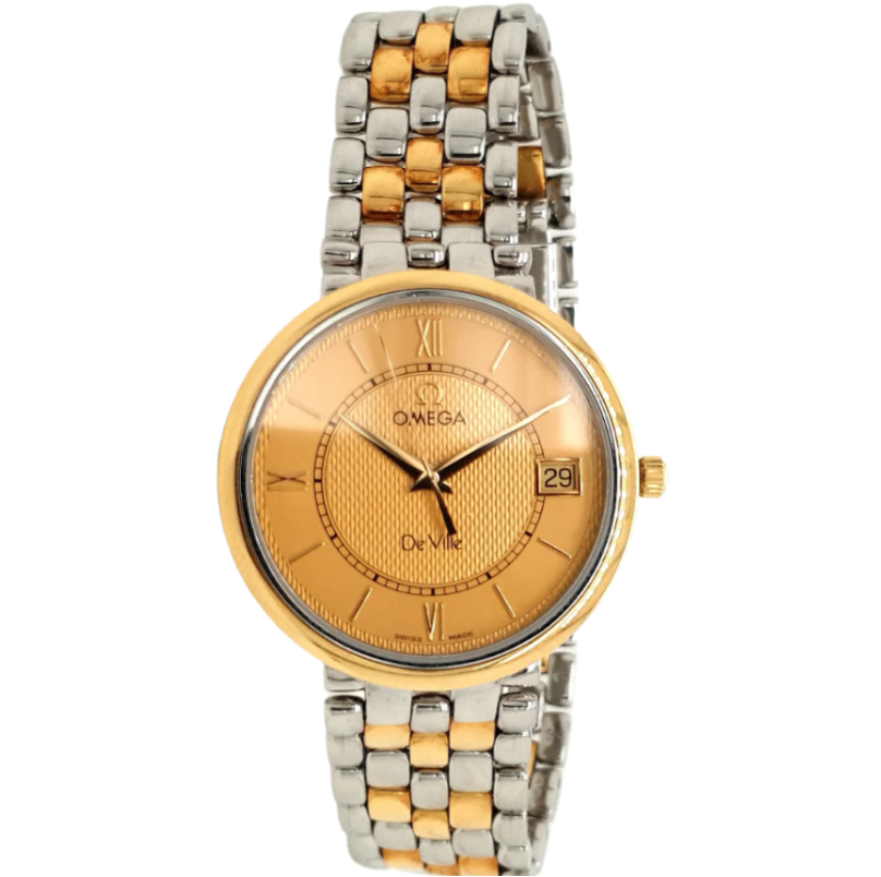 OMEGA De Ville Prestige Bi-Metal 18ct Gold & Steel Preowned