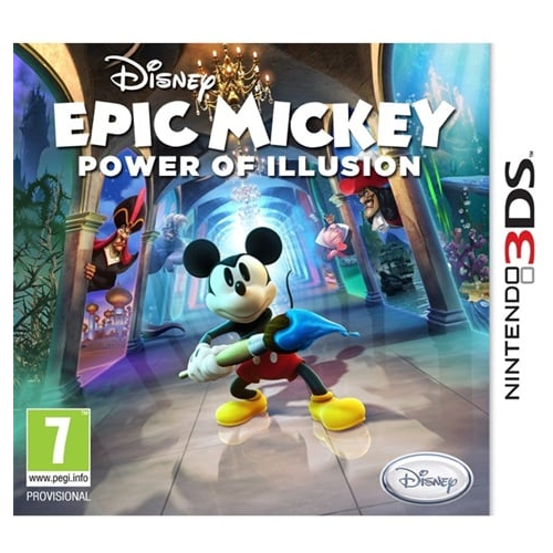 3DS - Epic Mickey Power Of Illusion (7) Preowned