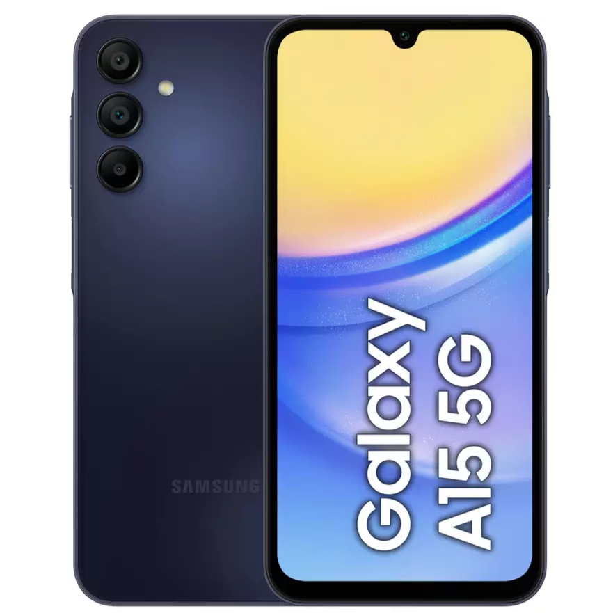 Samsung Galaxy A15 5G 128GB Dual Sim Unlocked Blue Black Grade B Preowned