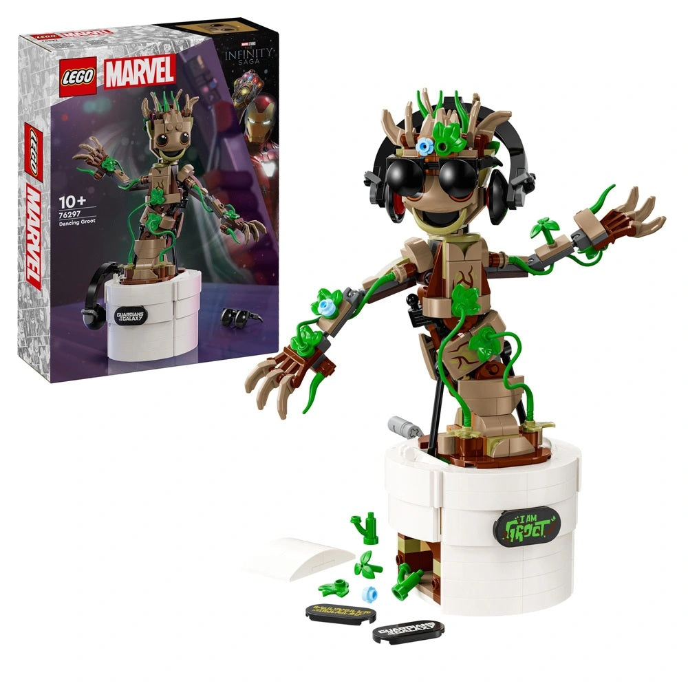 LEGO - 76297 - Marvel: Dancing Groot (10+) Sealed Preowned