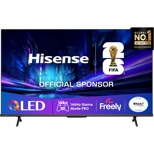 Hisense 43E78QTUK PRO 43" 144Hz QLED Smart AI TV Grade A Preowned Collection Only