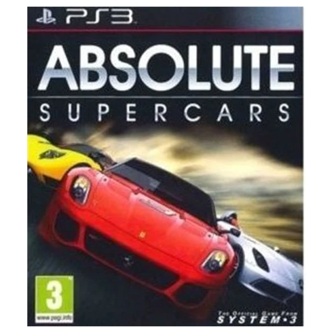 PS3 - Absolute Supercars (3) Preowned
