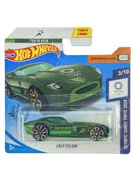 Hot Wheels - Tokyo 2020 Fast Felion Green Preowned