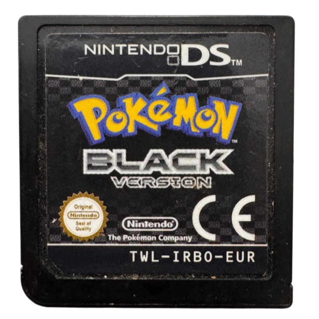 DS - Pokemon Black Version (3) Unboxed Preowned