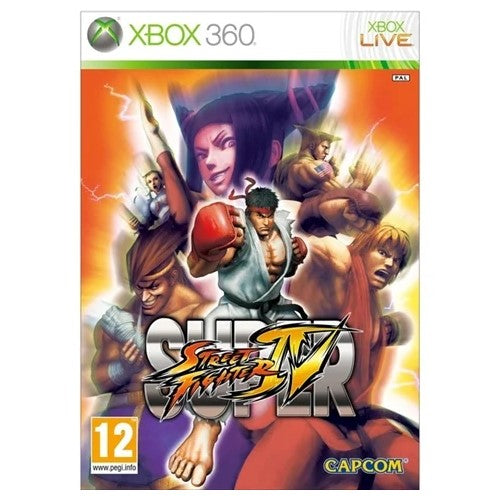 Xbox 360 - Super Street Fighter IV (12) Preowned