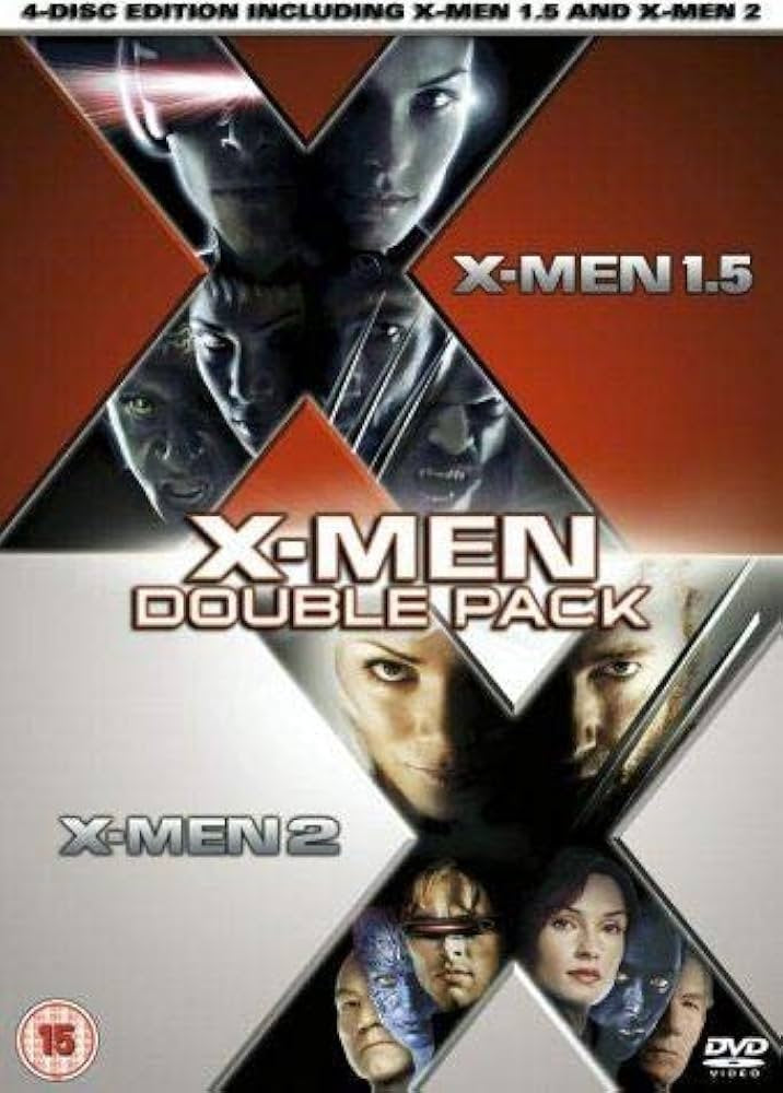 DVD Boxset - X-Men Double Pack (15) Preowned