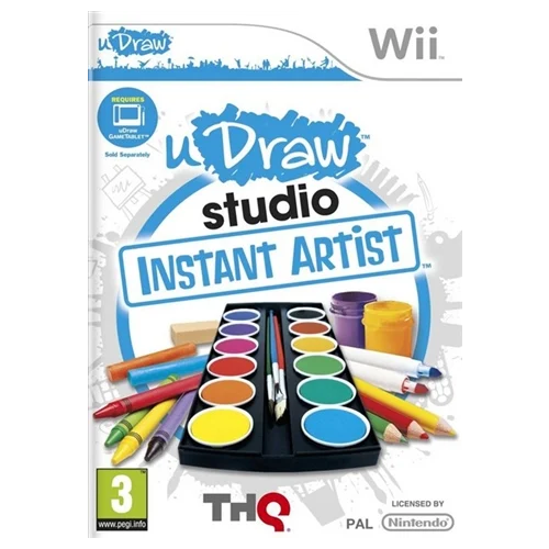 Wii - UDraw Studio Instant Artist (3) Preowned