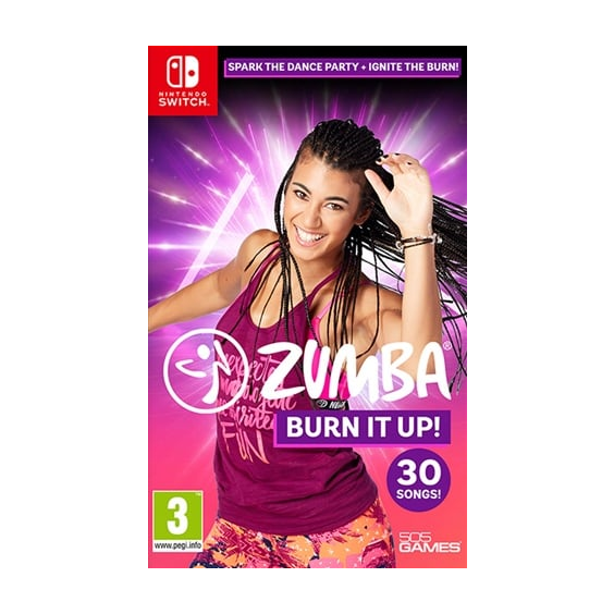 Switch - Zumba: Burn It Up! (3) Preowned