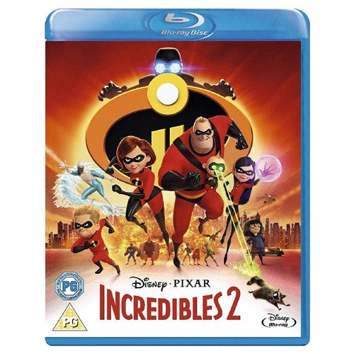 Blu-Ray - The Incredibles 2 (PG) Preowned