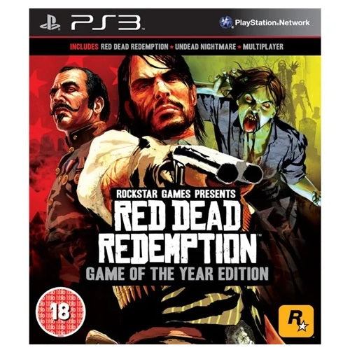 PS3 - Red Dead Redemption Game Of The Year Edition (18) Preowned