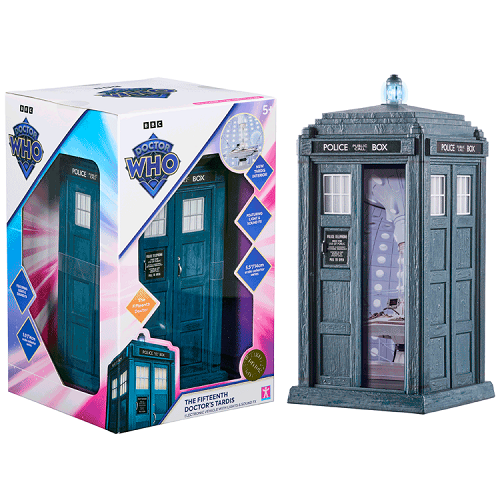 Doctor Who 15th Tardis With Electronic Light And Sound (5+) Preowned