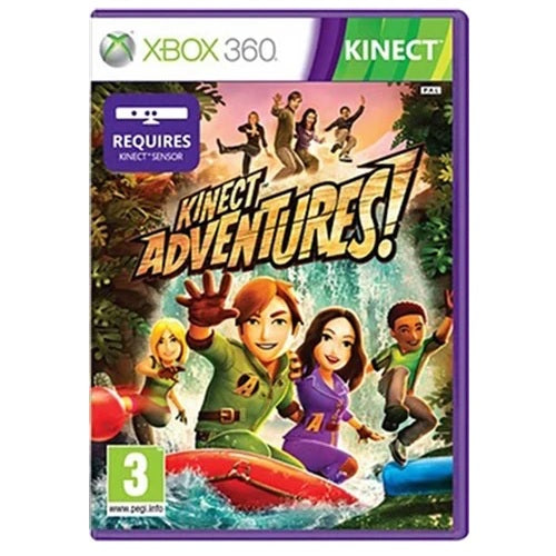 Xbox 360 - Kinect Adventures (3) Preowned