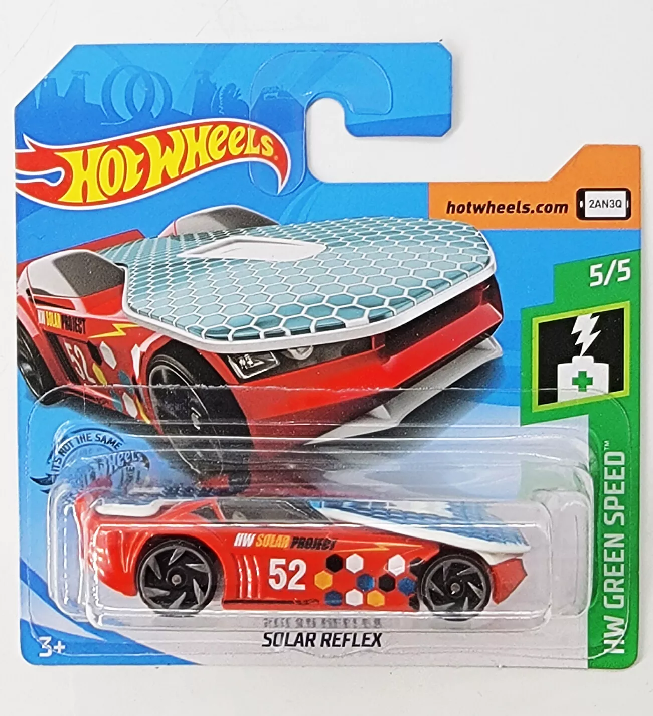 Hot Wheels - HW Green Speed Solar Reflex Preowned