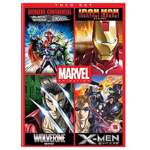 DVD Boxset - Marvel Anime Collection (15) Preowned