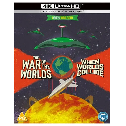 4K Blu-Ray - The War Of The Worlds When Worlds Collide (PG) Preowned