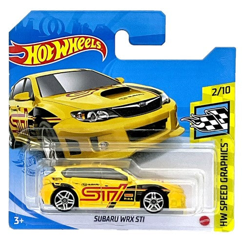 Hot Wheels - HW Speed Graphics 2/10 Subaru WRX STI (3+) Preowned
