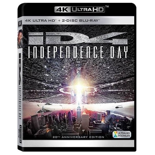 4K Blu-Ray - Independence Day (12) Preowned