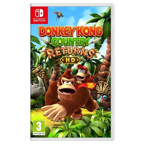 Switch - Donkey Kong Country Returns HD (3) Preowned