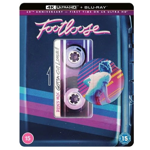 4K Blu-Ray Steelbook - Footloose (15) Preowned