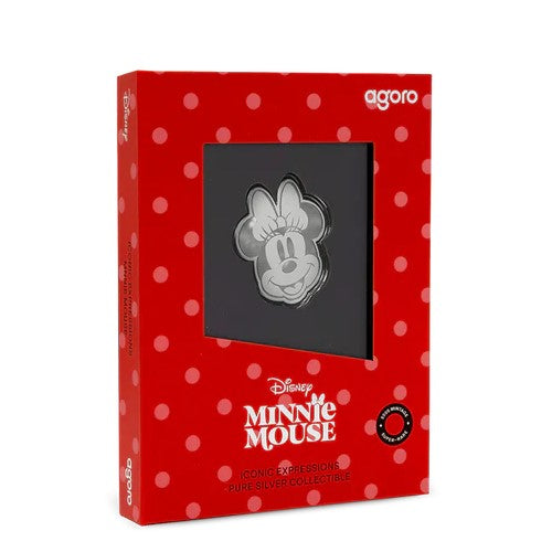 Disney Iconic Expressions - Minnie Mouse 1/2oz Silver Coin