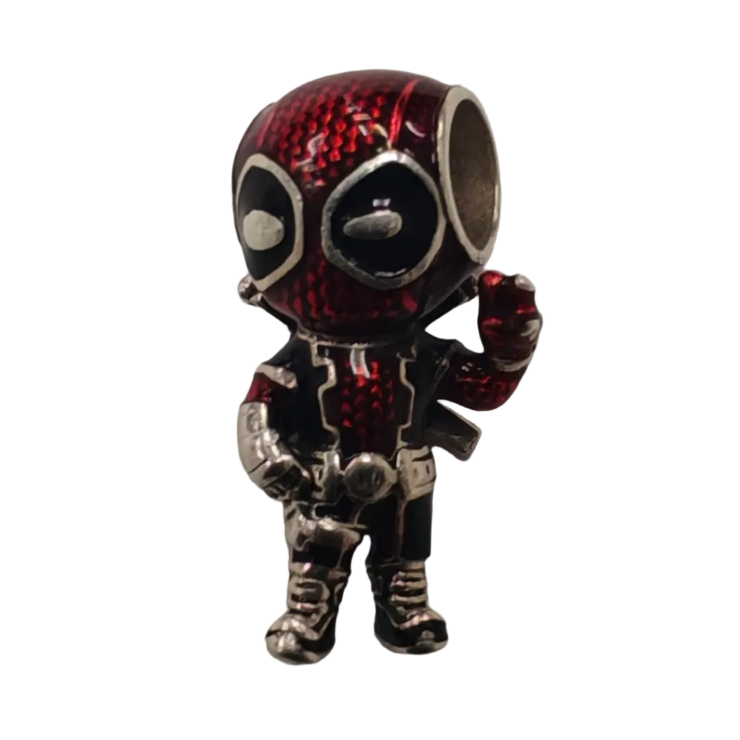 Pandora Marvel Deadpool Charm Approx 3.2g Preowned