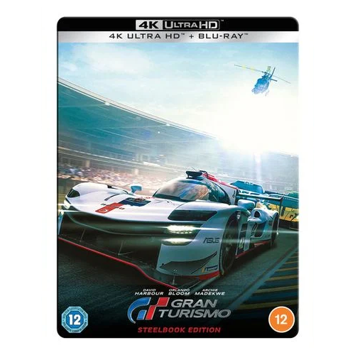 4K - Gran Turismo (12) 2023 4K UHD+BR Steelbook (Blue) Preowned