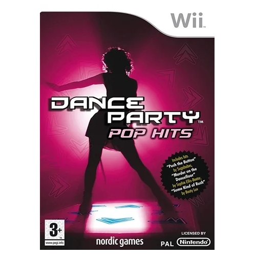 Wii - Dance Party - Pop Hits(3+) Preowned