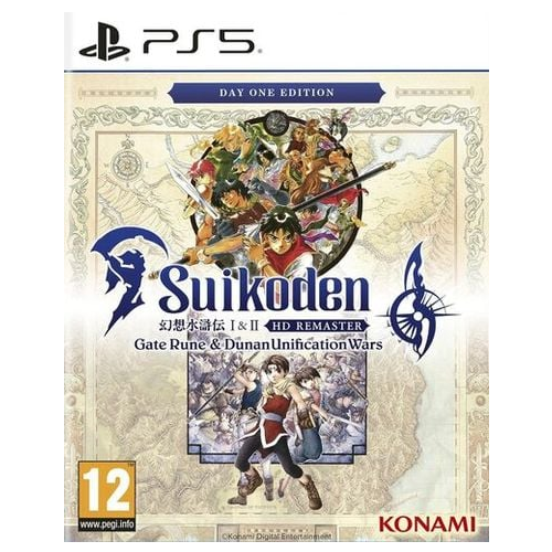 PS5 - Suikoden 1 & 2 HD Remaster (12) Preowned