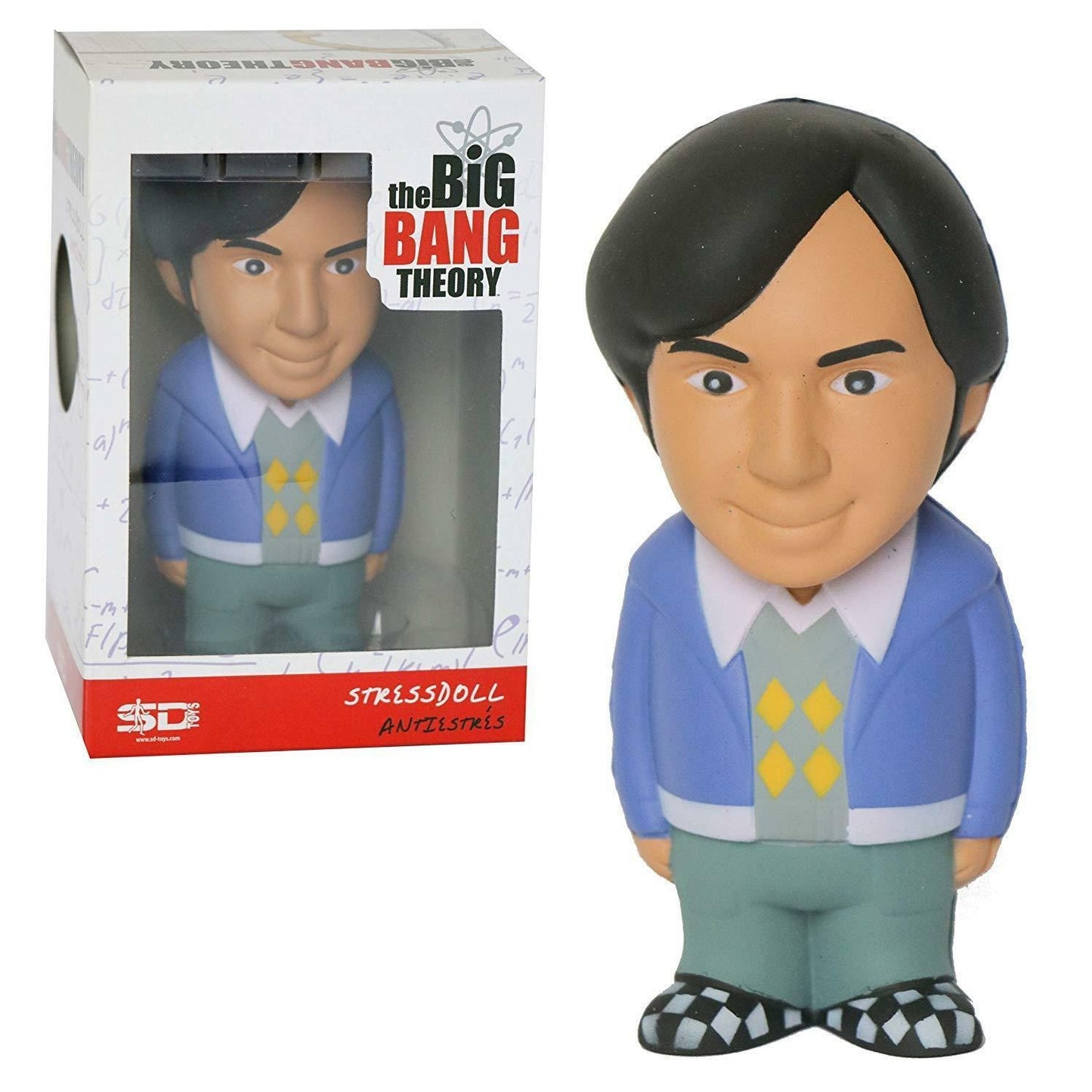 SDToys - Big Bang Theory Stress Doll Rajesh Preowned