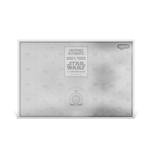 Star Wars Blueprint Series - Death Star 1oz Silver Foil