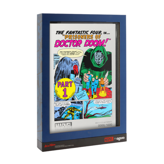 Marvel - Fantastic Four - Art in Motion COMIX Fantastic Four #5 Foil 1oz Silver Foil