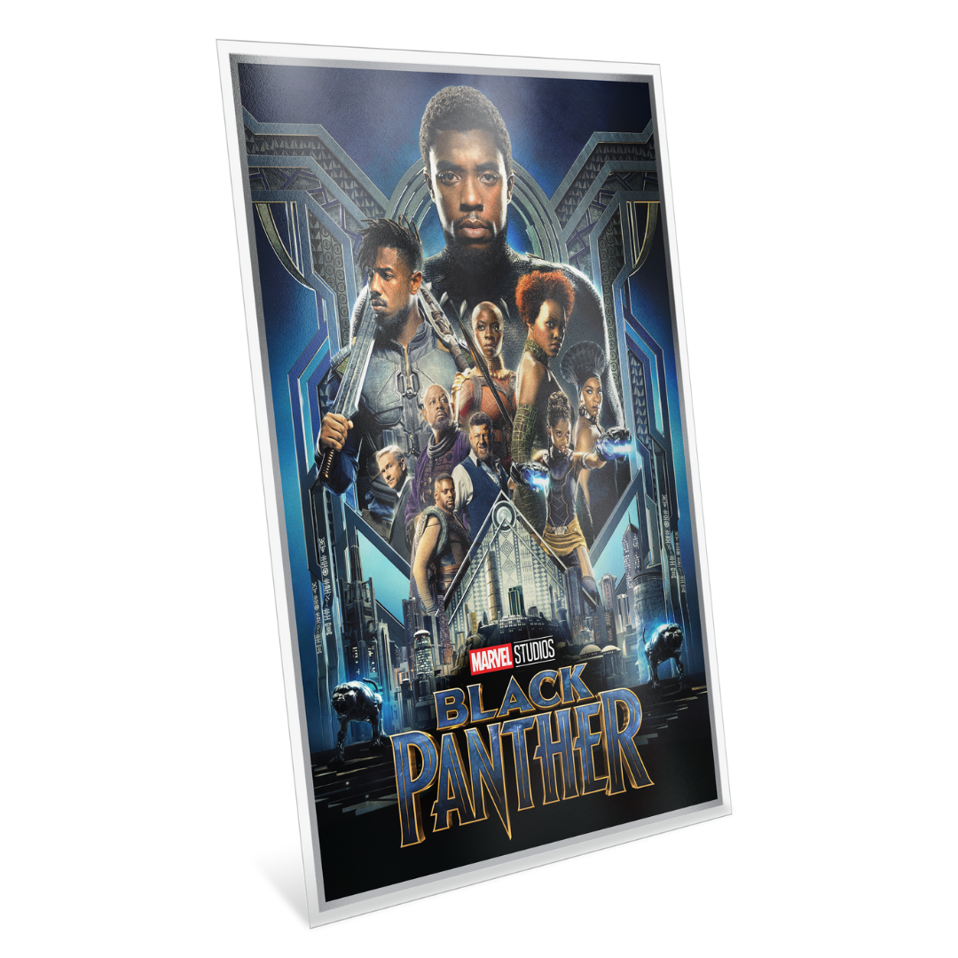 Marvel - Infinity Saga Foil Phase 3 - Black Panther: 4. - 1.5oz Silver Foil