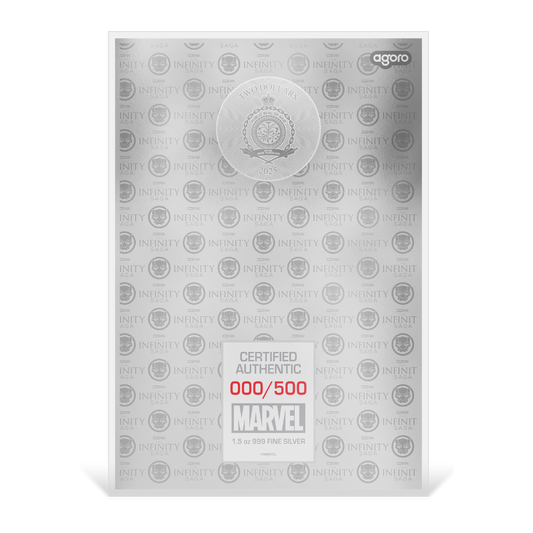 Marvel - Infinity Saga Foil Phase 3 - Black Panther: 4. - 1.5oz Silver Foil