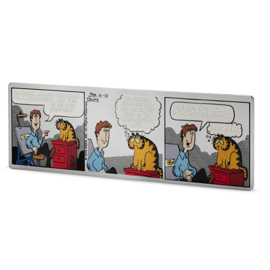 Nickelodeon - Garfield Comic Set - First Ever: 2 - 1oz Silver Coin