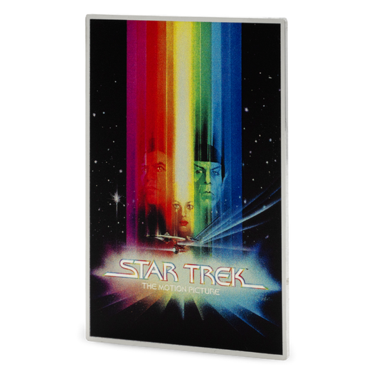 Star Trek - Movie Poster - The Motion Picture: 4 - 1oz Silver Foil