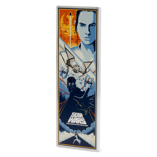 Star Wars - Skywalker Saga - The Rise of Skywalker Poster: 2 - 3oz Silver Coin