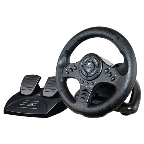 Superdrive SV450 Racing Steering Wheel+Pedals Grade B Preowned Collection Only